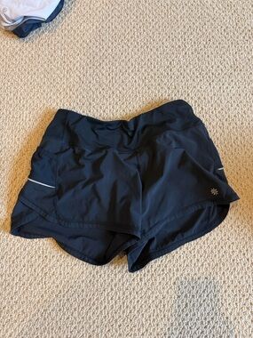 Athleta Black Women's Active Running Shorts size S like new biker